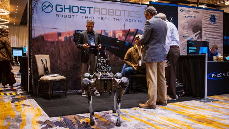 Ghost Robotics Booth